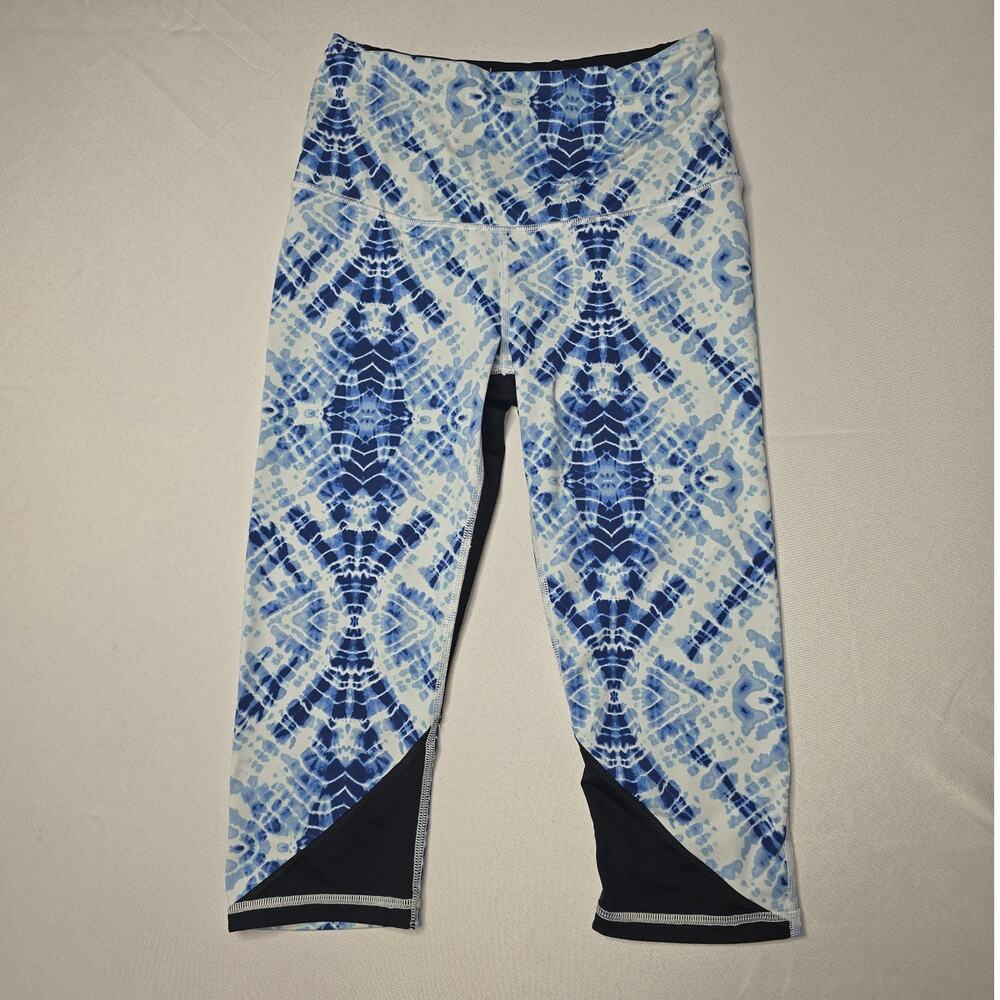 Victoria's Secret Sport VSX Knockout Tie Dye Capri Cropped Leggings Size S